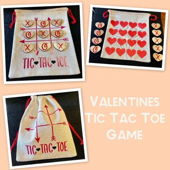 Valentines Tic Tac Toe Game, Child Valentines Gift, Valentines Gift - Picture 1 of 1
